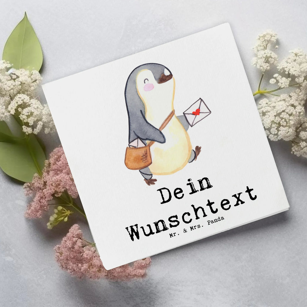 Personalisierte Deluxe Karte Postbote Herz Personalisierte Grußkarte, Personalisiertere Klappkarte, Personalisierte Einladungskarte, Personalisierte Glückwunschkarte, Personalisierte Hochzeitskarte, Personalisierte Geburtstagskarte, Grußkarte mit Namen, Grußkarte selber drucken, Grußkarte selbst gestalten, Grußkarte mit persönlichen Nachrichten, Grußkarte als Geldgeschenk, Grußkarten personalisiert, Personalisierte Karte, Beruf, Ausbildung, Jubiläum, Abschied, Rente, Kollege, Kollegin, Geschenk, Schenken, Arbeitskollege, Mitarbeiter, Firma, Danke, Dankeschön, Postbote, Briefzusteller, Briefträger, Postler