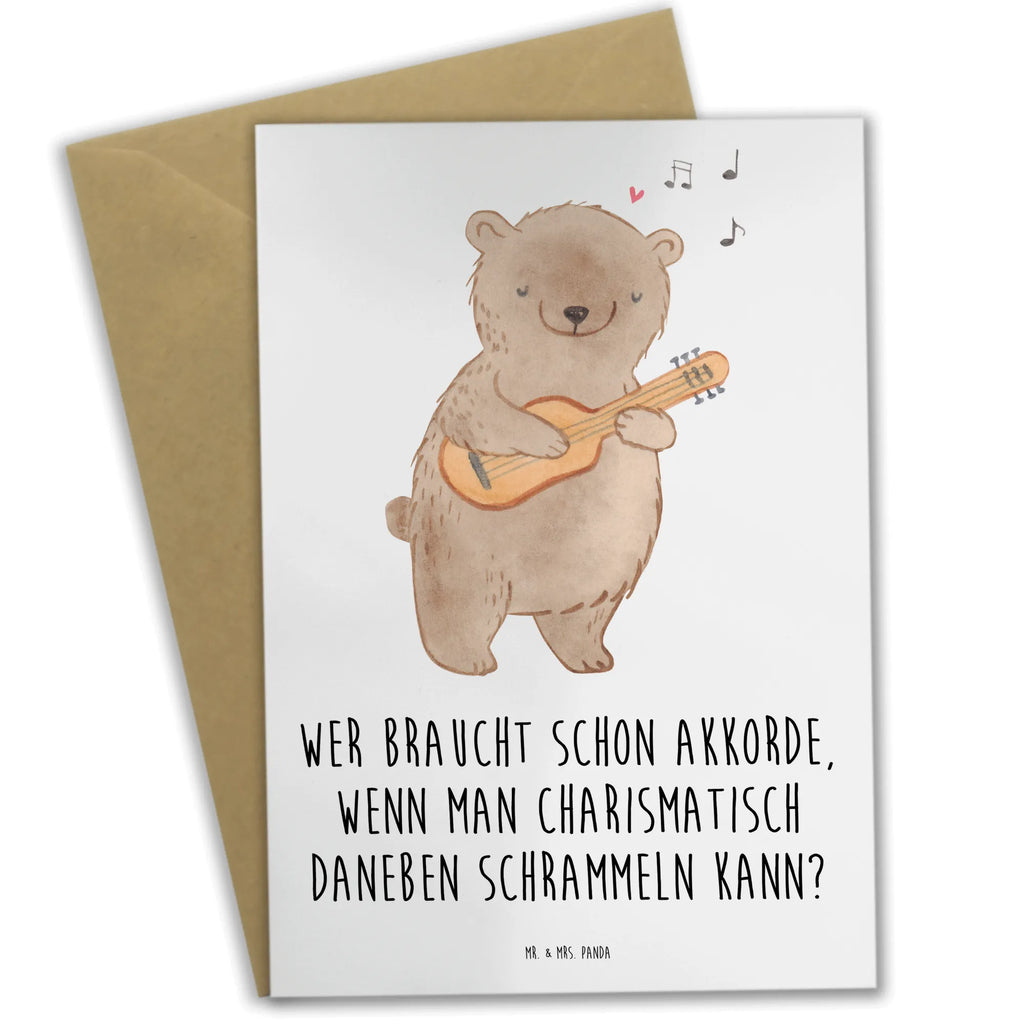 Grußkarte Charisma Gitarre Grußkarte, Klappkarte, Einladungskarte, Glückwunschkarte, Hochzeitskarte, Geburtstagskarte, Karte, Ansichtskarten, Instrumente, Geschenke Musiker, Musikliebhaber