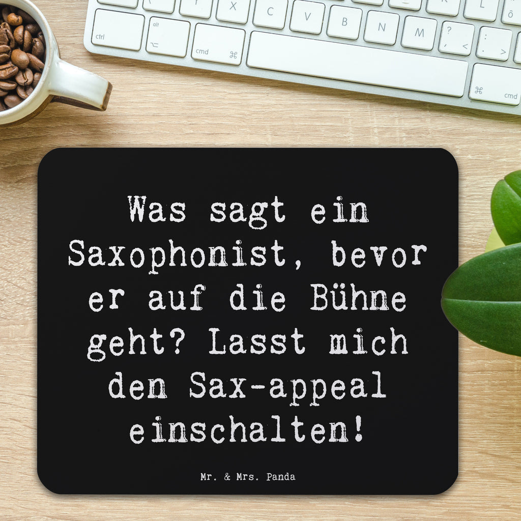 Mauspad Spruch Magischer Saxophon-Charme Mousepad, Computer zubehör, Büroausstattung, PC Zubehör, Arbeitszimmer, Mauspad, Einzigartiges Mauspad, Designer Mauspad, Mausunterlage, Mauspad Büro, Instrumente, Geschenke Musiker, Musikliebhaber