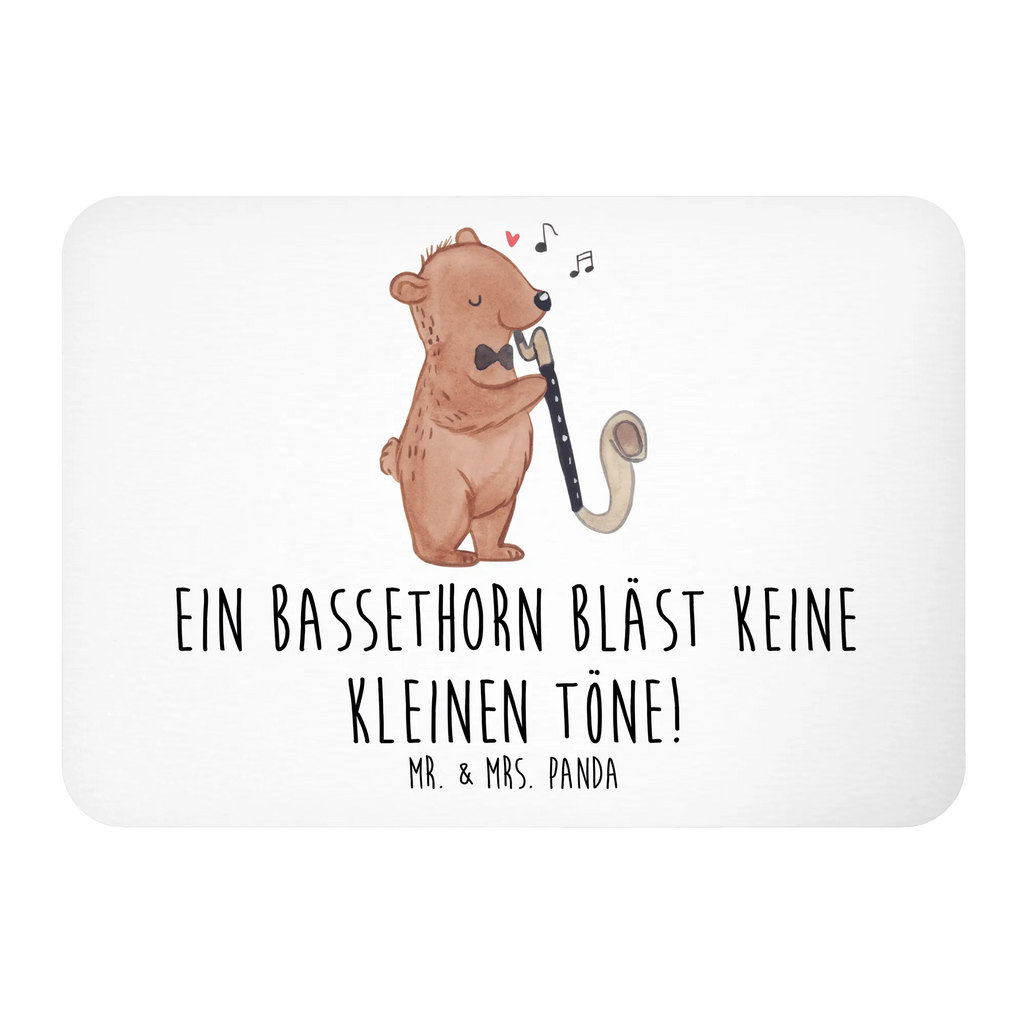 Magnet Ein Bassethorn bläst keine kleinen Töne! Kühlschrankmagnet, Pinnwandmagnet, Souvenir Magnet, Motivmagnete, Dekomagnet, Whiteboard Magnet, Notiz Magnet, Kühlschrank Dekoration, Instrumente, Geschenke Musiker, Musikliebhaber