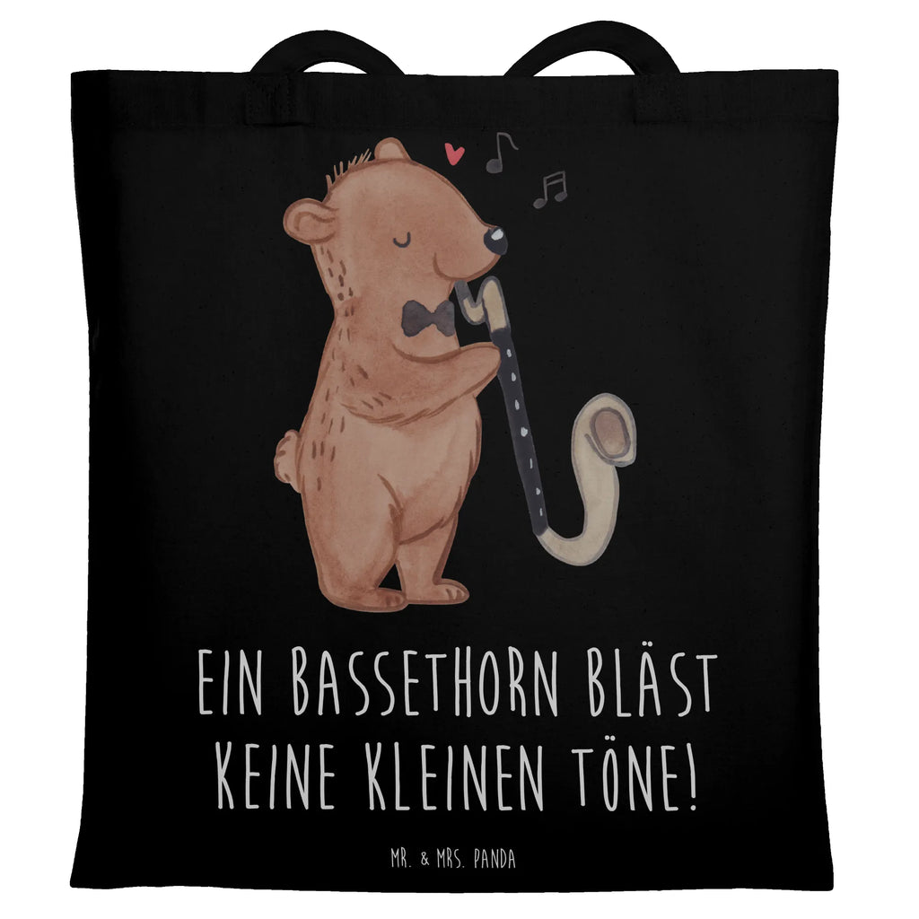 Tragetasche Ein Bassethorn bläst keine kleinen Töne! Beuteltasche, Beutel, Einkaufstasche, Jutebeutel, Stoffbeutel, Tasche, Shopper, Umhängetasche, Strandtasche, Schultertasche, Stofftasche, Tragetasche, Badetasche, Jutetasche, Einkaufstüte, Laptoptasche, Instrumente, Geschenke Musiker, Musikliebhaber