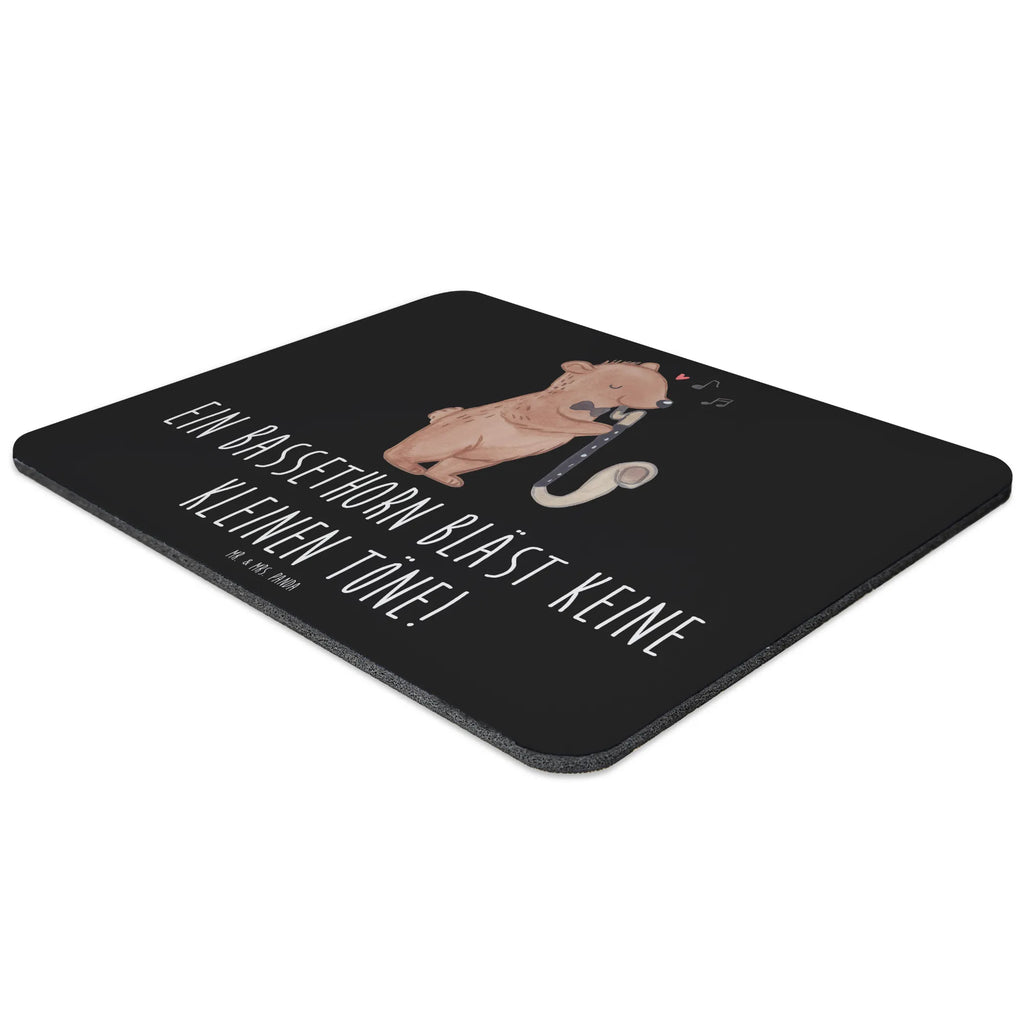 Mauspad Ein Bassethorn bläst keine kleinen Töne! Mousepad, Computer zubehör, Büroausstattung, PC Zubehör, Arbeitszimmer, Mauspad, Einzigartiges Mauspad, Designer Mauspad, Mausunterlage, Mauspad Büro, Instrumente, Geschenke Musiker, Musikliebhaber