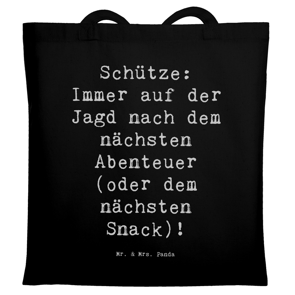 Tragetasche Spruch Abenteuer Schütze Beuteltasche, Beutel, Einkaufstasche, Jutebeutel, Stoffbeutel, Tasche, Shopper, Umhängetasche, Strandtasche, Schultertasche, Stofftasche, Tragetasche, Badetasche, Jutetasche, Einkaufstüte, Laptoptasche, Tierkreiszeichen, Sternzeichen, Horoskop, Astrologie, Aszendent