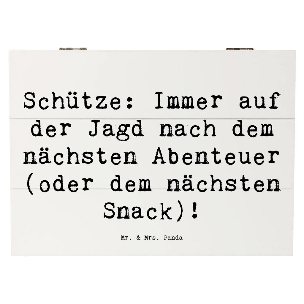 Holzkiste Spruch Abenteuer Schütze Holzkiste, Kiste, Schatzkiste, Truhe, Schatulle, XXL, Erinnerungsbox, Erinnerungskiste, Dekokiste, Aufbewahrungsbox, Geschenkbox, Geschenkdose, Tierkreiszeichen, Sternzeichen, Horoskop, Astrologie, Aszendent