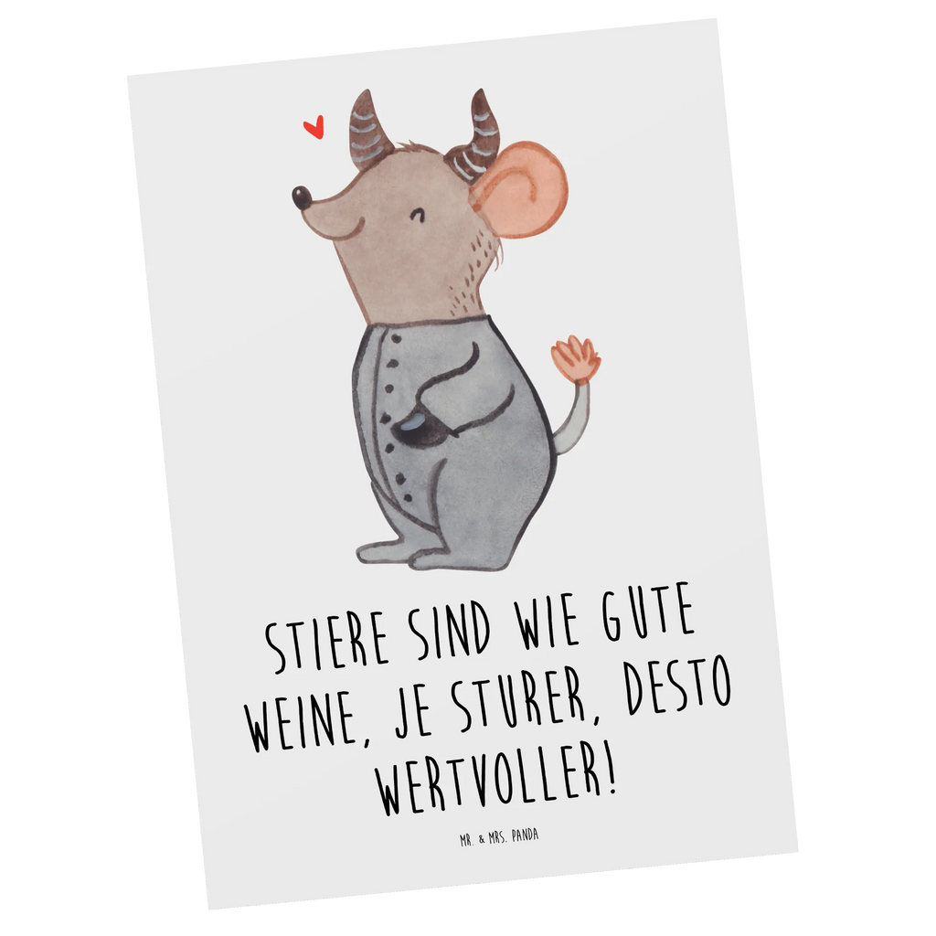 Postkarte Sturer Stier Postkarte, Karte, Geschenkkarte, Grußkarte, Einladung, Ansichtskarte, Geburtstagskarte, Einladungskarte, Dankeskarte, Ansichtskarten, Einladung Geburtstag, Einladungskarten Geburtstag, Tierkreiszeichen, Sternzeichen, Horoskop, Astrologie, Aszendent