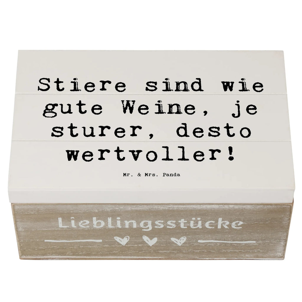 Holzkiste Spruch Sturer Stier Holzkiste, Kiste, Schatzkiste, Truhe, Schatulle, XXL, Erinnerungsbox, Erinnerungskiste, Dekokiste, Aufbewahrungsbox, Geschenkbox, Geschenkdose, Tierkreiszeichen, Sternzeichen, Horoskop, Astrologie, Aszendent