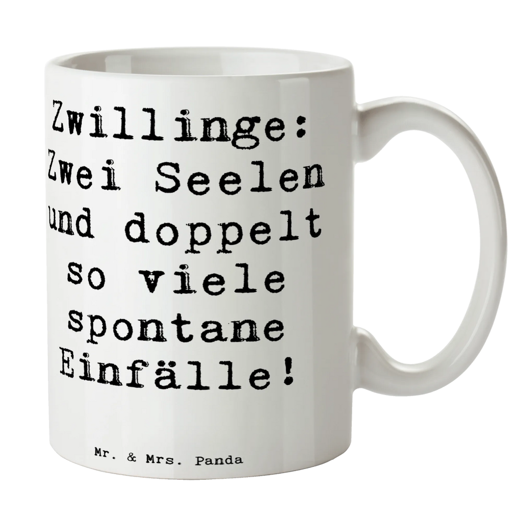 Tasse Spruch Zwillinge Abenteuer Tasse, Kaffeetasse, Teetasse, Becher, Kaffeebecher, Teebecher, Keramiktasse, Porzellantasse, Büro Tasse, Geschenk Tasse, Tasse Sprüche, Tasse Motive, Kaffeetassen, Tasse bedrucken, Designer Tasse, Cappuccino Tassen, Schöne Teetassen, Tierkreiszeichen, Sternzeichen, Horoskop, Astrologie, Aszendent