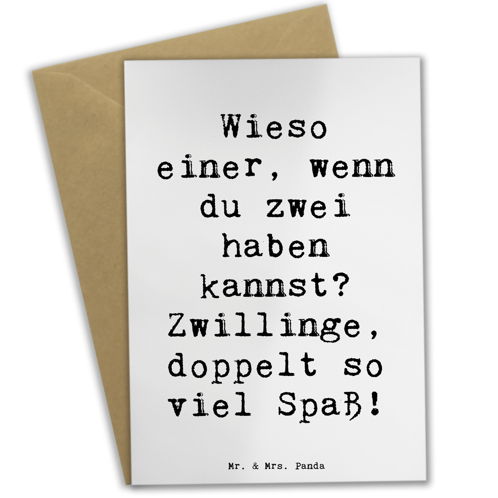 Grußkarte Zwillinge doppelt Grußkarte, Klappkarte, Einladungskarte, Glückwunschkarte, Hochzeitskarte, Geburtstagskarte, Karte, Ansichtskarten, Tierkreiszeichen, Sternzeichen, Horoskop, Astrologie, Aszendent