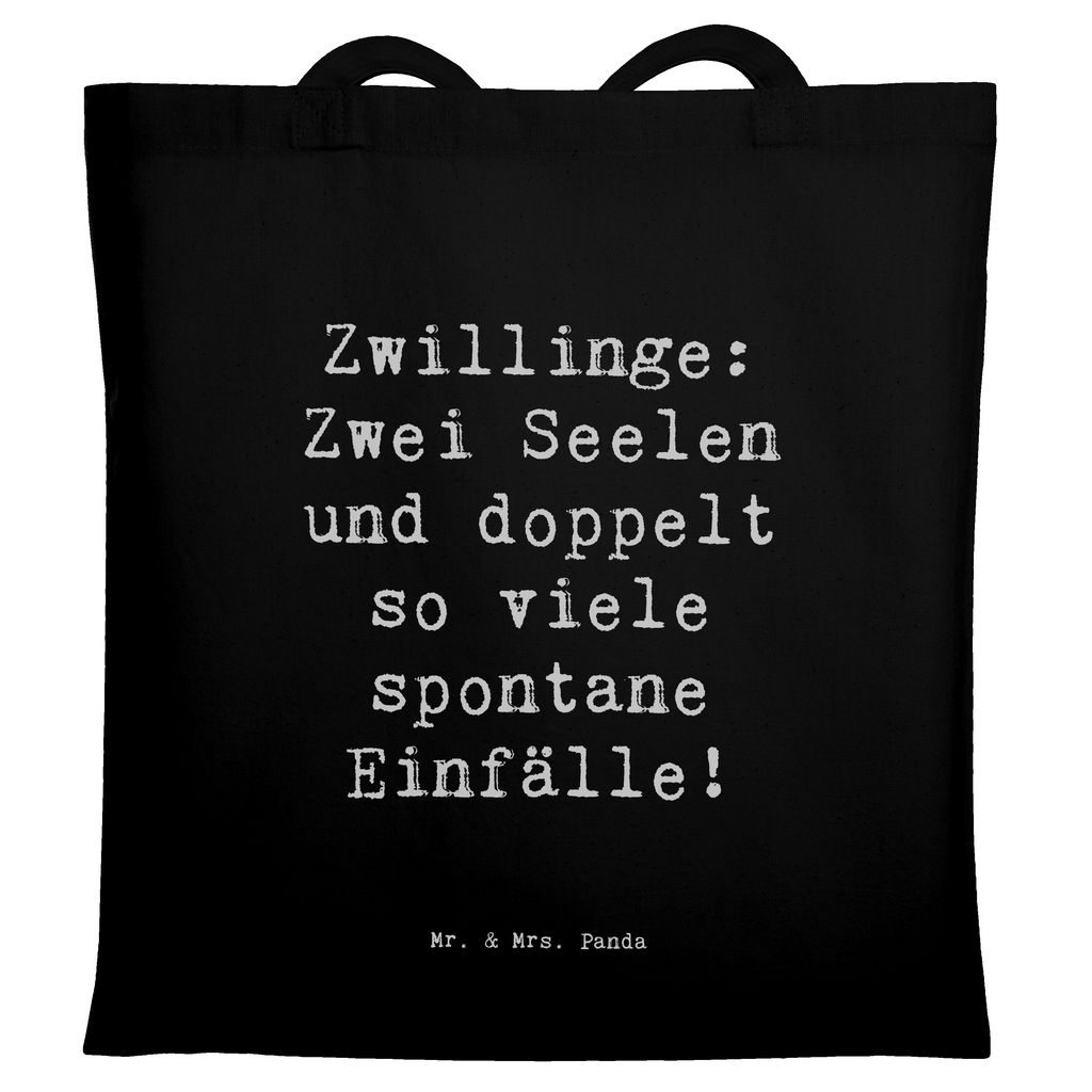 Tragetasche Spruch Zwillinge Abenteuer Beuteltasche, Beutel, Einkaufstasche, Jutebeutel, Stoffbeutel, Tasche, Shopper, Umhängetasche, Strandtasche, Schultertasche, Stofftasche, Tragetasche, Badetasche, Jutetasche, Einkaufstüte, Laptoptasche, Tierkreiszeichen, Sternzeichen, Horoskop, Astrologie, Aszendent