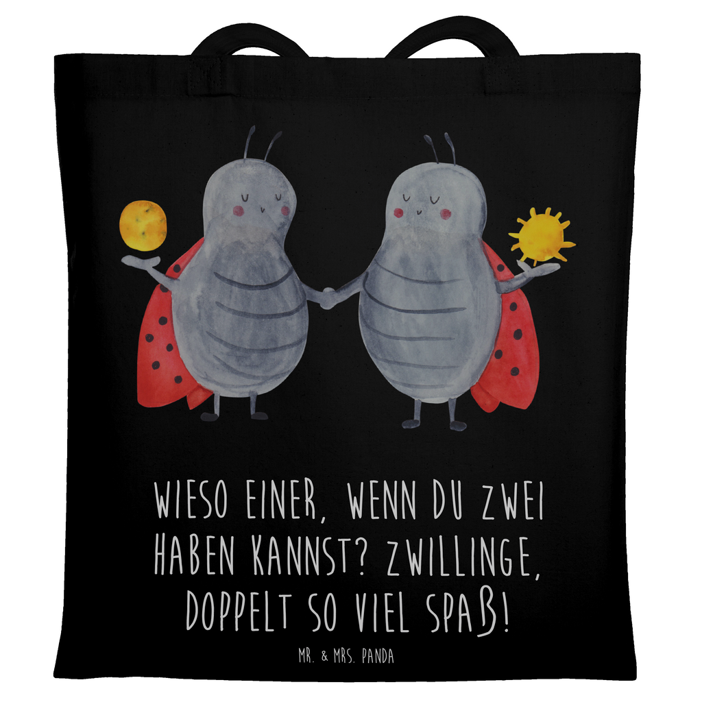 Tragetasche Zwillinge Spaß Beuteltasche, Beutel, Einkaufstasche, Jutebeutel, Stoffbeutel, Tasche, Shopper, Umhängetasche, Strandtasche, Schultertasche, Stofftasche, Tragetasche, Badetasche, Jutetasche, Einkaufstüte, Laptoptasche, Tierkreiszeichen, Sternzeichen, Horoskop, Astrologie, Aszendent