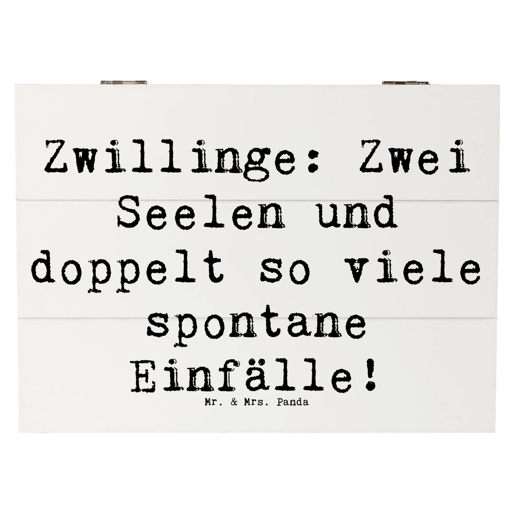 Holzkiste Spruch Zwillinge Abenteuer Holzkiste, Kiste, Schatzkiste, Truhe, Schatulle, XXL, Erinnerungsbox, Erinnerungskiste, Dekokiste, Aufbewahrungsbox, Geschenkbox, Geschenkdose, Tierkreiszeichen, Sternzeichen, Horoskop, Astrologie, Aszendent