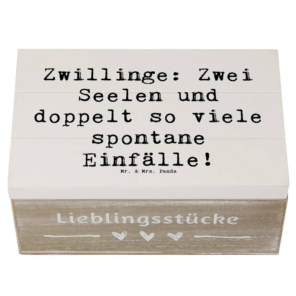 Holzkiste Spruch Zwillinge Abenteuer Holzkiste, Kiste, Schatzkiste, Truhe, Schatulle, XXL, Erinnerungsbox, Erinnerungskiste, Dekokiste, Aufbewahrungsbox, Geschenkbox, Geschenkdose, Tierkreiszeichen, Sternzeichen, Horoskop, Astrologie, Aszendent