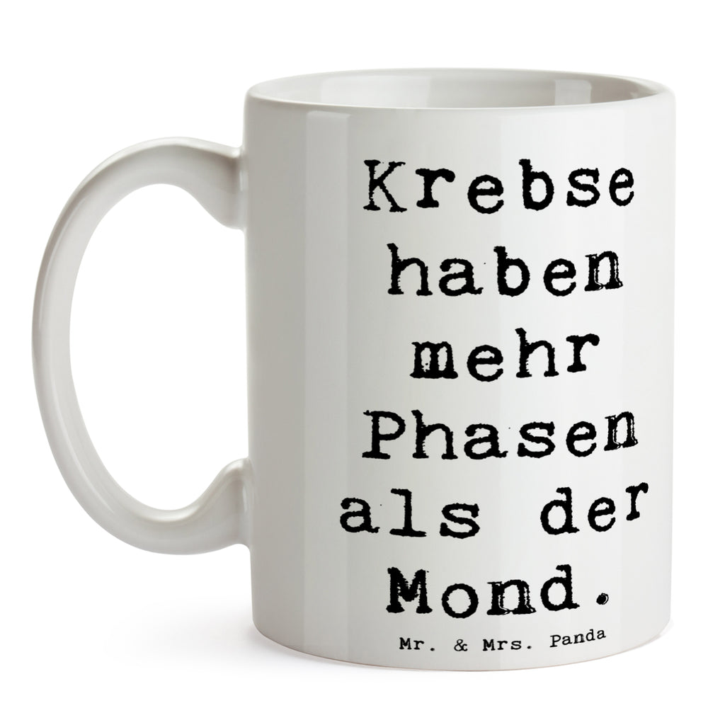 Tasse Spruch Krebs Phasen Tasse, Kaffeetasse, Teetasse, Becher, Kaffeebecher, Teebecher, Keramiktasse, Porzellantasse, Büro Tasse, Geschenk Tasse, Tasse Sprüche, Tasse Motive, Kaffeetassen, Tasse bedrucken, Designer Tasse, Cappuccino Tassen, Schöne Teetassen, Tierkreiszeichen, Sternzeichen, Horoskop, Astrologie, Aszendent