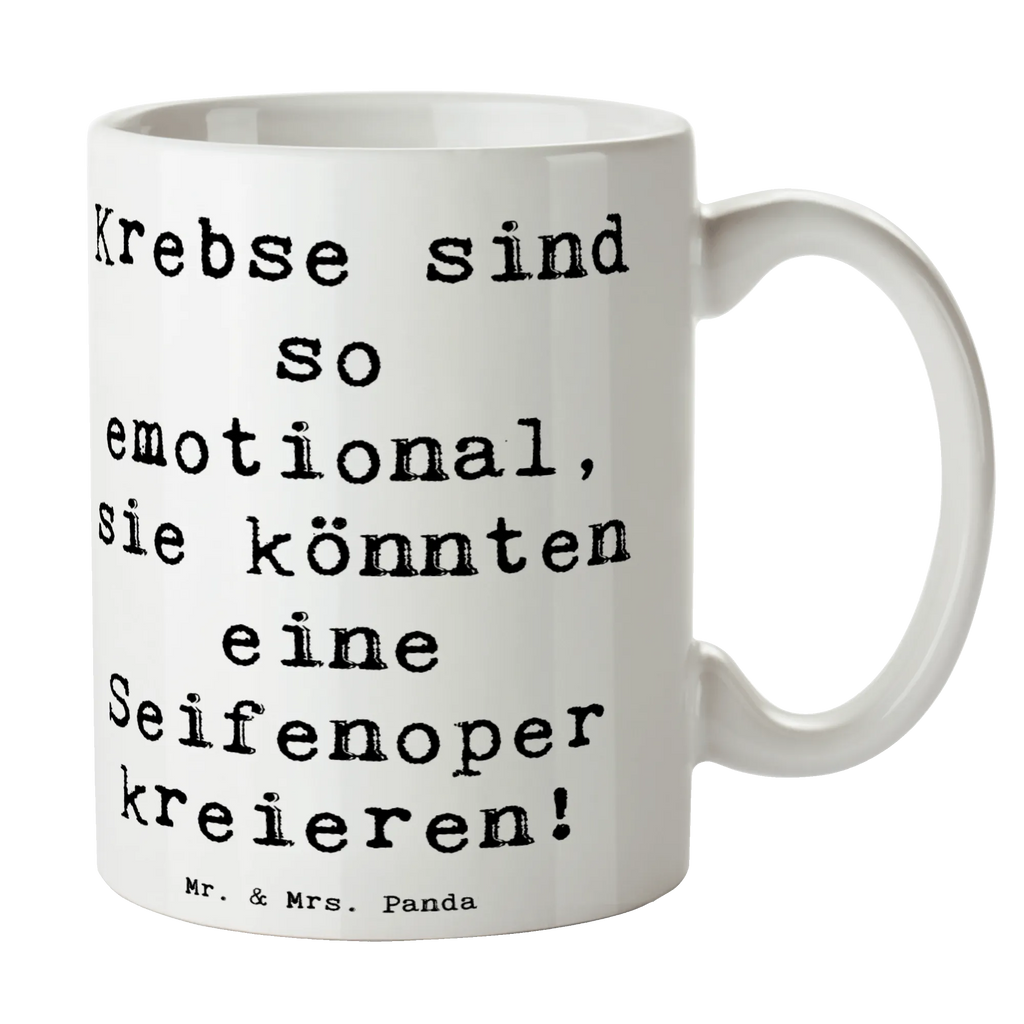 Tasse Spruch Emotionaler Krebs Tasse, Kaffeetasse, Teetasse, Becher, Kaffeebecher, Teebecher, Keramiktasse, Porzellantasse, Büro Tasse, Geschenk Tasse, Tasse Sprüche, Tasse Motive, Kaffeetassen, Tasse bedrucken, Designer Tasse, Cappuccino Tassen, Schöne Teetassen, Tierkreiszeichen, Sternzeichen, Horoskop, Astrologie, Aszendent