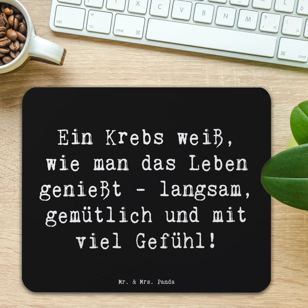 Mauspad Spruch Krebs Genießer Mousepad, Computer zubehör, Büroausstattung, PC Zubehör, Arbeitszimmer, Mauspad, Einzigartiges Mauspad, Designer Mauspad, Mausunterlage, Mauspad Büro, Tierkreiszeichen, Sternzeichen, Horoskop, Astrologie, Aszendent