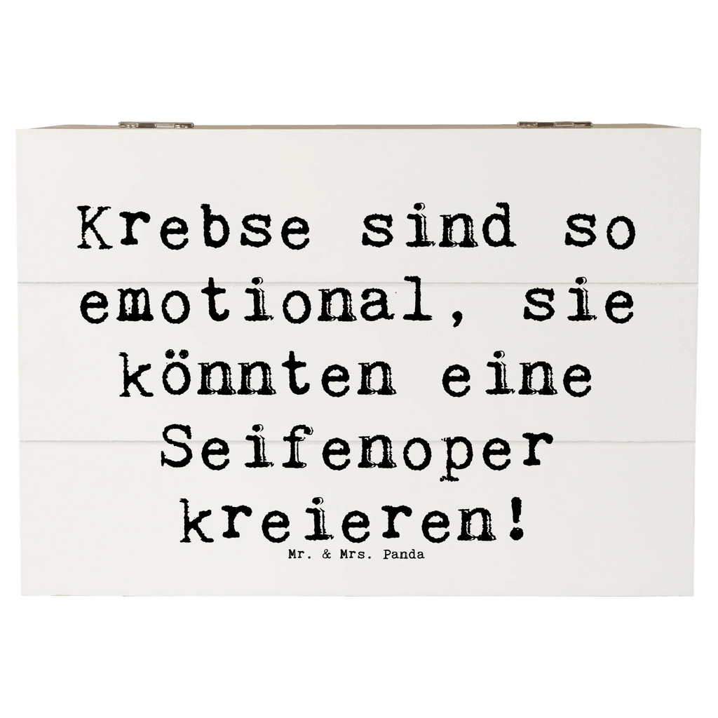 Holzkiste Spruch Emotionaler Krebs Holzkiste, Kiste, Schatzkiste, Truhe, Schatulle, XXL, Erinnerungsbox, Erinnerungskiste, Dekokiste, Aufbewahrungsbox, Geschenkbox, Geschenkdose, Tierkreiszeichen, Sternzeichen, Horoskop, Astrologie, Aszendent