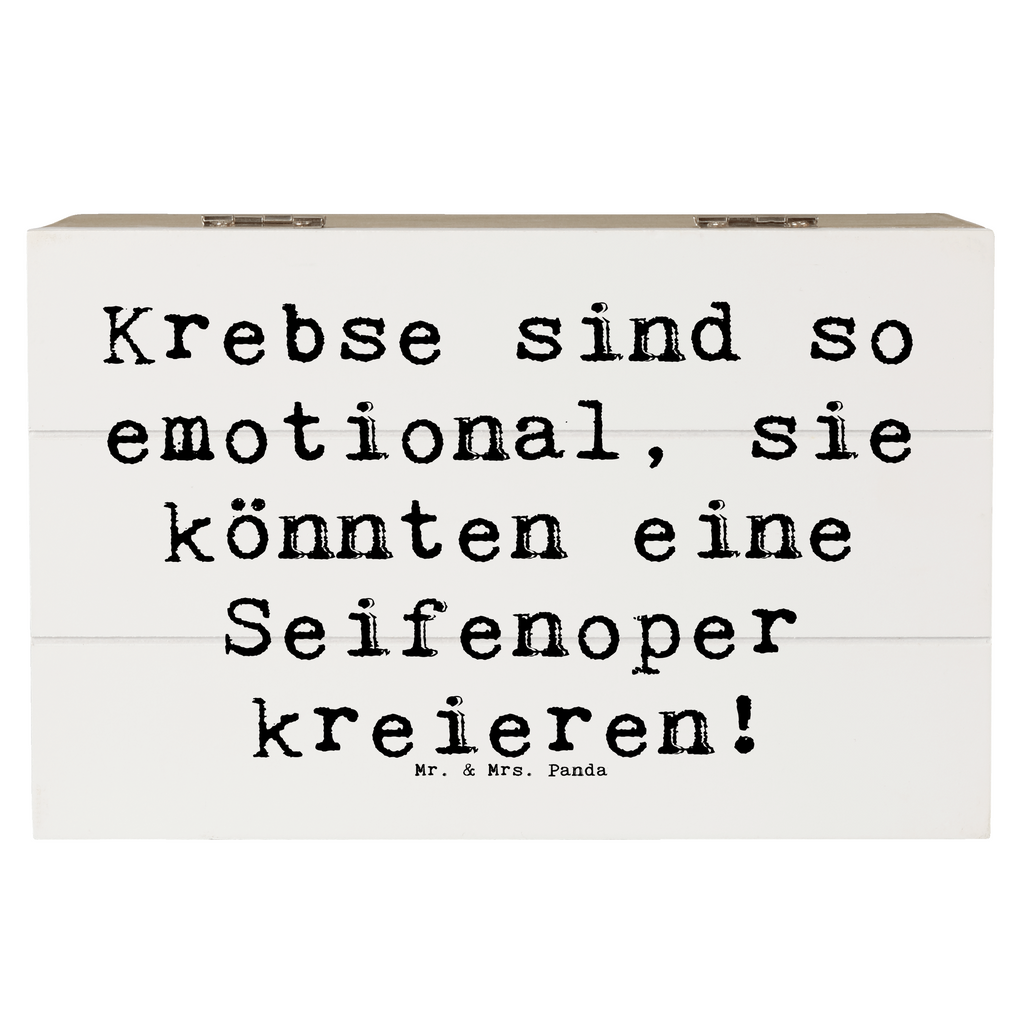 Holzkiste Spruch Emotionaler Krebs Holzkiste, Kiste, Schatzkiste, Truhe, Schatulle, XXL, Erinnerungsbox, Erinnerungskiste, Dekokiste, Aufbewahrungsbox, Geschenkbox, Geschenkdose, Tierkreiszeichen, Sternzeichen, Horoskop, Astrologie, Aszendent