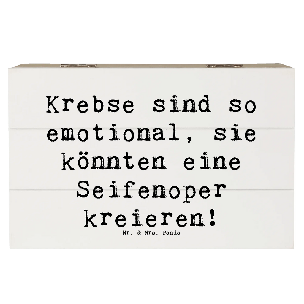 Holzkiste Spruch Emotionaler Krebs Holzkiste, Kiste, Schatzkiste, Truhe, Schatulle, XXL, Erinnerungsbox, Erinnerungskiste, Dekokiste, Aufbewahrungsbox, Geschenkbox, Geschenkdose, Tierkreiszeichen, Sternzeichen, Horoskop, Astrologie, Aszendent