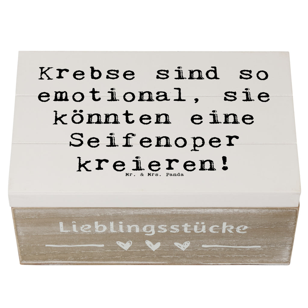 Holzkiste Spruch Emotionaler Krebs Holzkiste, Kiste, Schatzkiste, Truhe, Schatulle, XXL, Erinnerungsbox, Erinnerungskiste, Dekokiste, Aufbewahrungsbox, Geschenkbox, Geschenkdose, Tierkreiszeichen, Sternzeichen, Horoskop, Astrologie, Aszendent