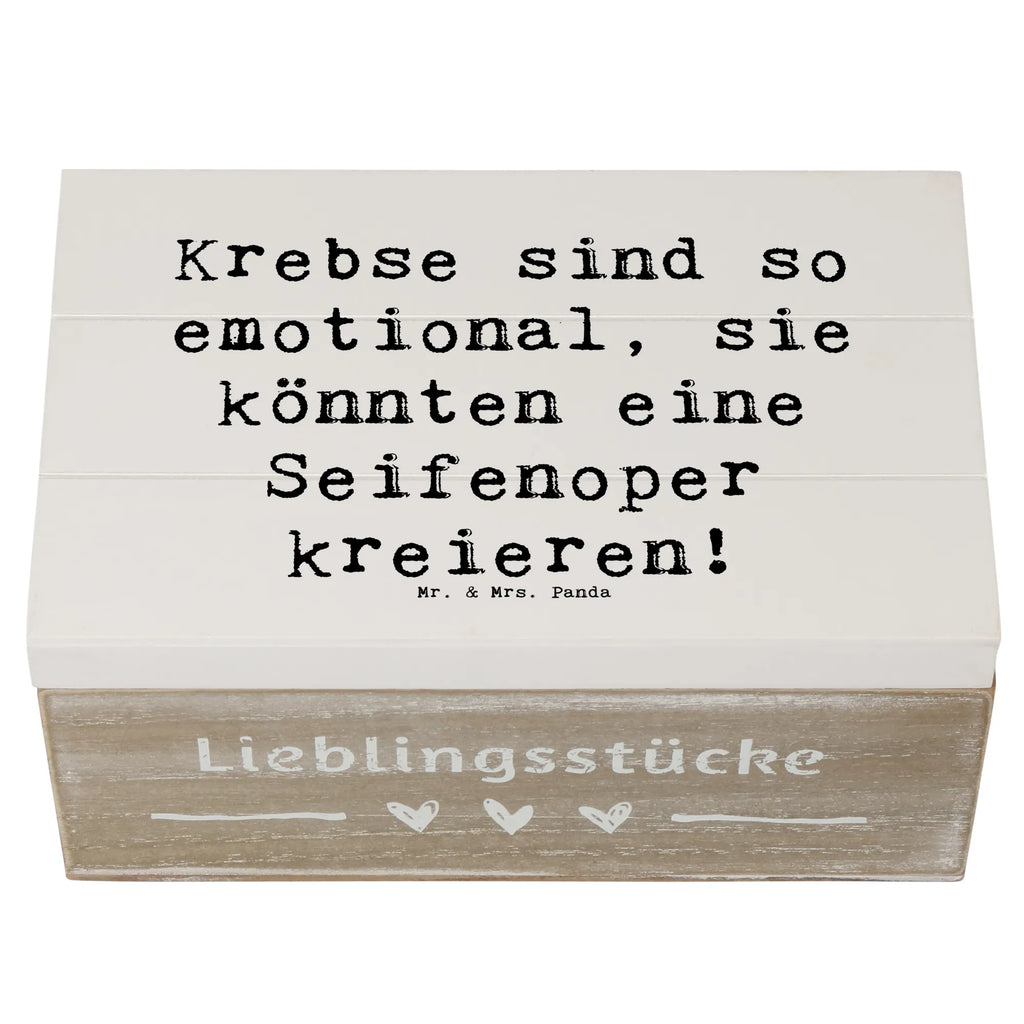 Holzkiste Spruch Emotionaler Krebs Holzkiste, Kiste, Schatzkiste, Truhe, Schatulle, XXL, Erinnerungsbox, Erinnerungskiste, Dekokiste, Aufbewahrungsbox, Geschenkbox, Geschenkdose, Tierkreiszeichen, Sternzeichen, Horoskop, Astrologie, Aszendent