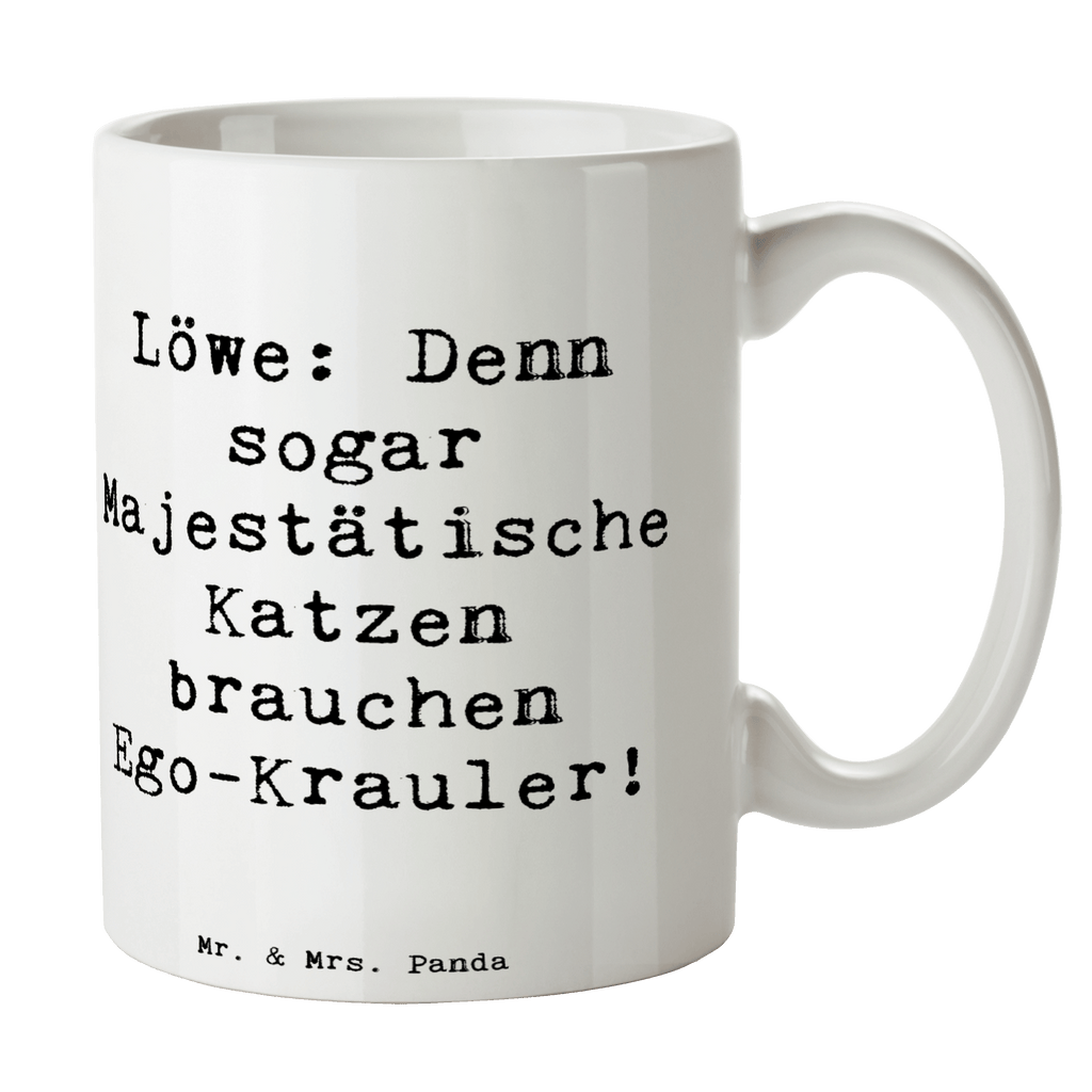 Tasse Spruch Majestätischer Löwe Tasse, Kaffeetasse, Teetasse, Becher, Kaffeebecher, Teebecher, Keramiktasse, Porzellantasse, Büro Tasse, Geschenk Tasse, Tasse Sprüche, Tasse Motive, Kaffeetassen, Tasse bedrucken, Designer Tasse, Cappuccino Tassen, Schöne Teetassen, Tierkreiszeichen, Sternzeichen, Horoskop, Astrologie, Aszendent