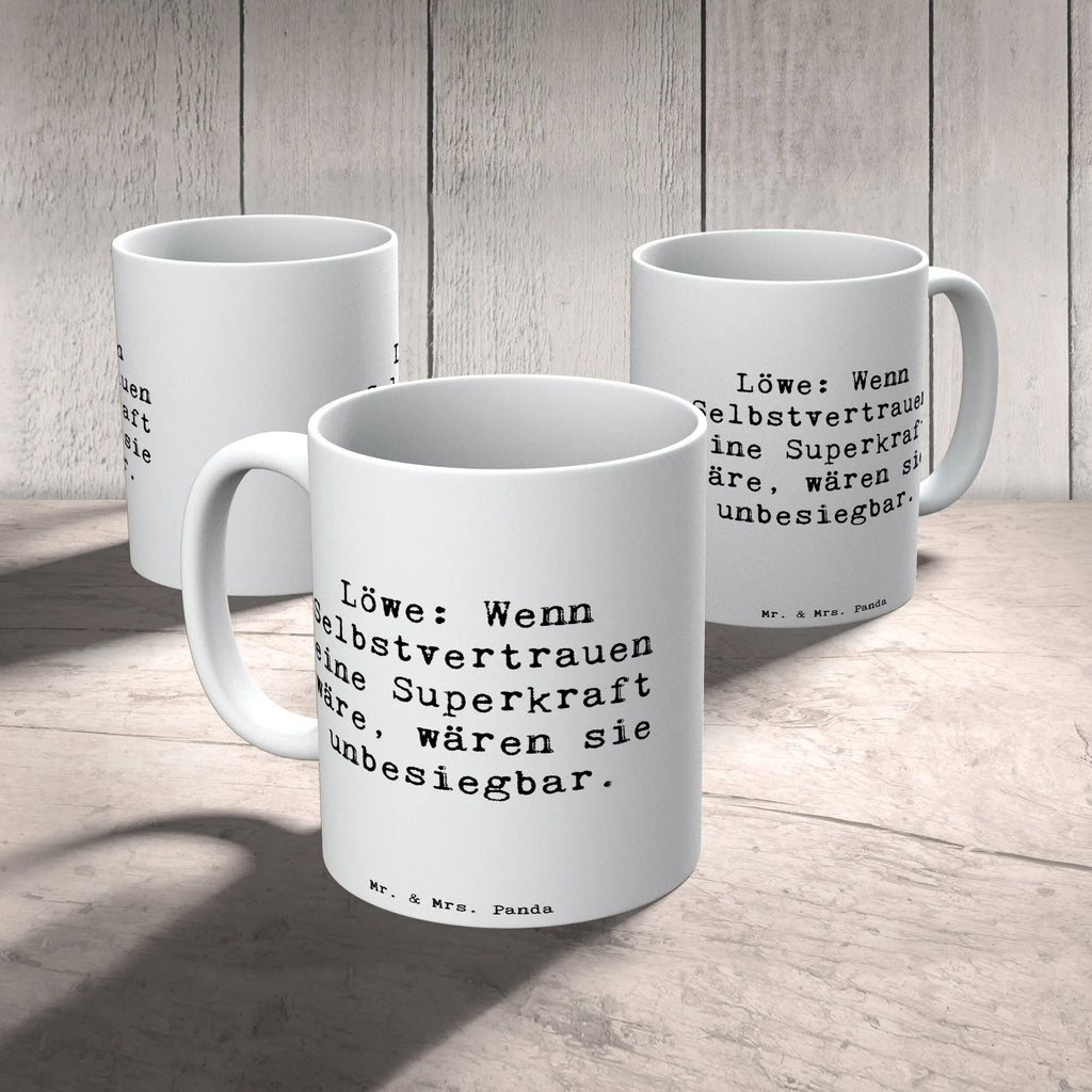 Tasse Spruch Löwe Superkraft Tasse, Kaffeetasse, Teetasse, Becher, Kaffeebecher, Teebecher, Keramiktasse, Porzellantasse, Büro Tasse, Geschenk Tasse, Tasse Sprüche, Tasse Motive, Kaffeetassen, Tasse bedrucken, Designer Tasse, Cappuccino Tassen, Schöne Teetassen, Tierkreiszeichen, Sternzeichen, Horoskop, Astrologie, Aszendent