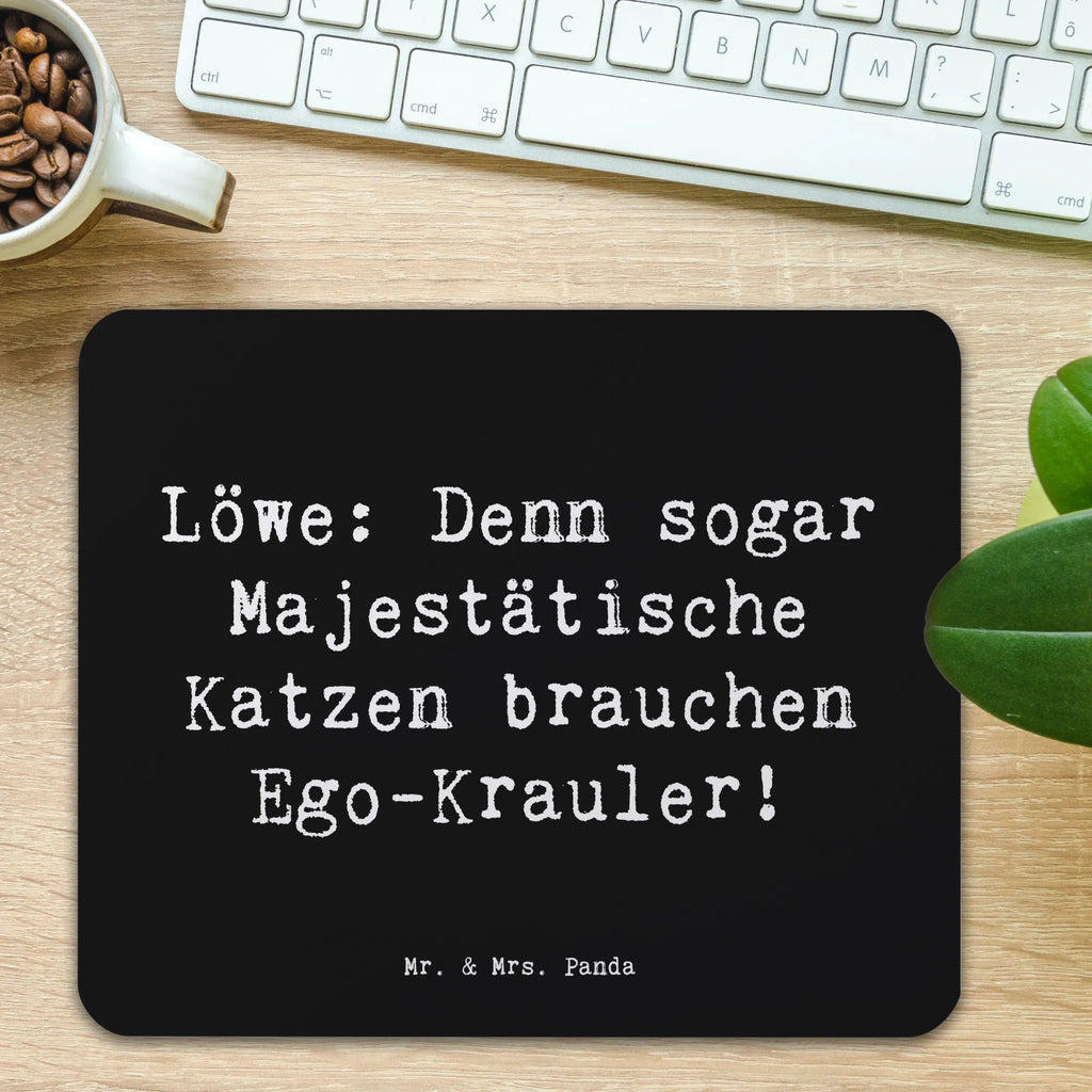 Mauspad Spruch Majestätischer Löwe Mousepad, Computer zubehör, Büroausstattung, PC Zubehör, Arbeitszimmer, Mauspad, Einzigartiges Mauspad, Designer Mauspad, Mausunterlage, Mauspad Büro, Tierkreiszeichen, Sternzeichen, Horoskop, Astrologie, Aszendent