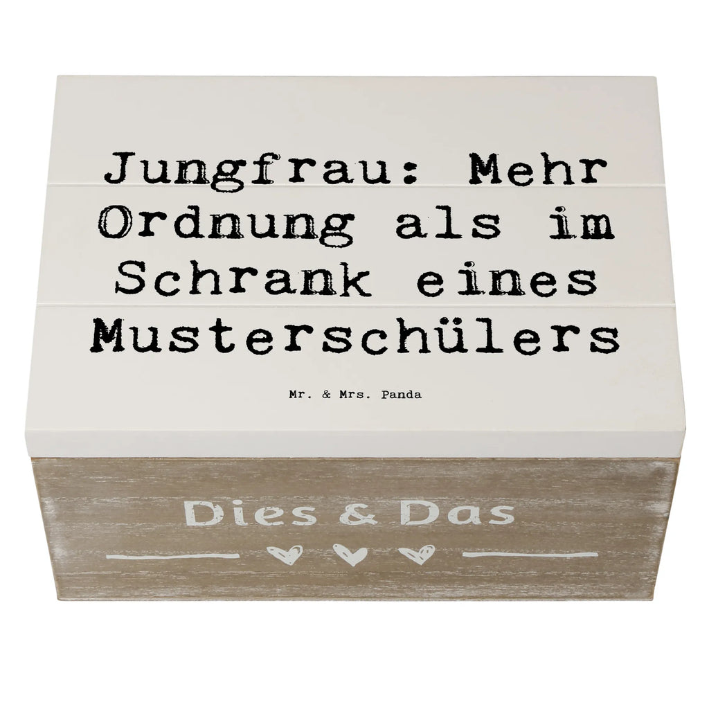 Holzkiste Spruch Jungfrau Ordnung Holzkiste, Kiste, Schatzkiste, Truhe, Schatulle, XXL, Erinnerungsbox, Erinnerungskiste, Dekokiste, Aufbewahrungsbox, Geschenkbox, Geschenkdose, Tierkreiszeichen, Sternzeichen, Horoskop, Astrologie, Aszendent