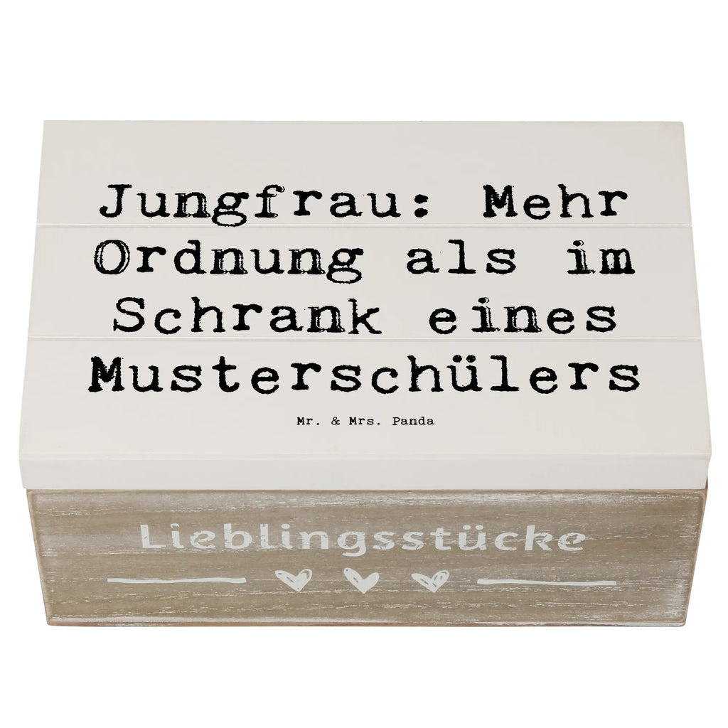 Holzkiste Spruch Jungfrau Ordnung Holzkiste, Kiste, Schatzkiste, Truhe, Schatulle, XXL, Erinnerungsbox, Erinnerungskiste, Dekokiste, Aufbewahrungsbox, Geschenkbox, Geschenkdose, Tierkreiszeichen, Sternzeichen, Horoskop, Astrologie, Aszendent