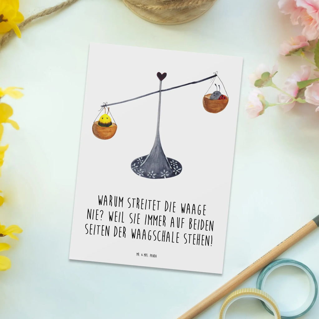 Postkarte Waage Harmonie Postkarte, Karte, Geschenkkarte, Grußkarte, Einladung, Ansichtskarte, Geburtstagskarte, Einladungskarte, Dankeskarte, Ansichtskarten, Einladung Geburtstag, Einladungskarten Geburtstag, Tierkreiszeichen, Sternzeichen, Horoskop, Astrologie, Aszendent