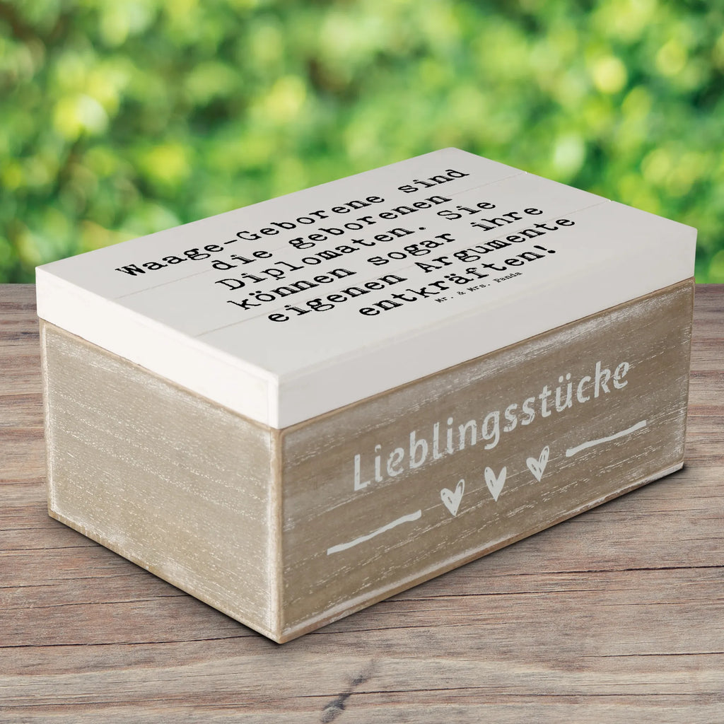 Holzkiste Spruch Diplomatische Waage Holzkiste, Kiste, Schatzkiste, Truhe, Schatulle, XXL, Erinnerungsbox, Erinnerungskiste, Dekokiste, Aufbewahrungsbox, Geschenkbox, Geschenkdose, Tierkreiszeichen, Sternzeichen, Horoskop, Astrologie, Aszendent