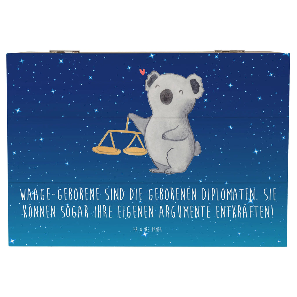 Holzkiste Diplomatische Waage Holzkiste, Kiste, Schatzkiste, Truhe, Schatulle, XXL, Erinnerungsbox, Erinnerungskiste, Dekokiste, Aufbewahrungsbox, Geschenkbox, Geschenkdose, Tierkreiszeichen, Sternzeichen, Horoskop, Astrologie, Aszendent