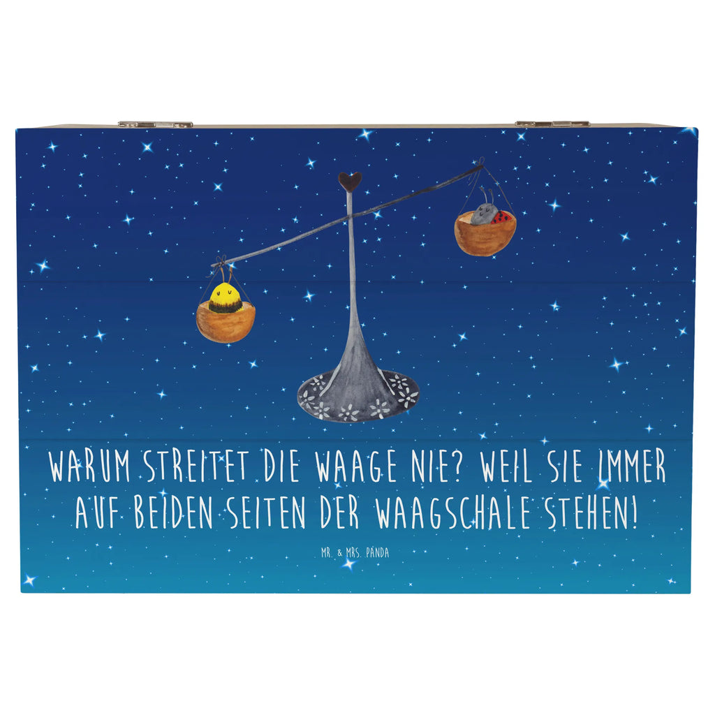 Holzkiste Waage Harmonie Holzkiste, Kiste, Schatzkiste, Truhe, Schatulle, XXL, Erinnerungsbox, Erinnerungskiste, Dekokiste, Aufbewahrungsbox, Geschenkbox, Geschenkdose, Tierkreiszeichen, Sternzeichen, Horoskop, Astrologie, Aszendent