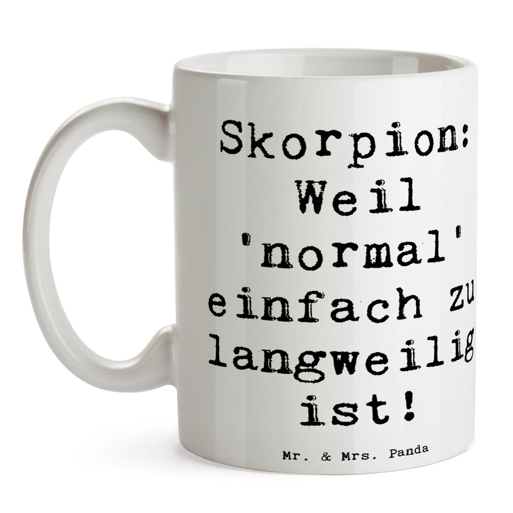 Tasse Skorpion Spaß Tasse, Kaffeetasse, Teetasse, Becher, Kaffeebecher, Teebecher, Keramiktasse, Porzellantasse, Büro Tasse, Geschenk Tasse, Tasse Sprüche, Tasse Motive, Kaffeetassen, Tasse bedrucken, Designer Tasse, Cappuccino Tassen, Schöne Teetassen, Tierkreiszeichen, Sternzeichen, Horoskop, Astrologie, Aszendent