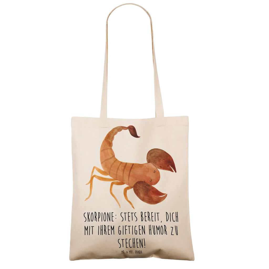 Tragetasche Skorpion Humor Beuteltasche, Beutel, Einkaufstasche, Jutebeutel, Stoffbeutel, Tasche, Shopper, Umhängetasche, Strandtasche, Schultertasche, Stofftasche, Tragetasche, Badetasche, Jutetasche, Einkaufstüte, Laptoptasche, Tierkreiszeichen, Sternzeichen, Horoskop, Astrologie, Aszendent