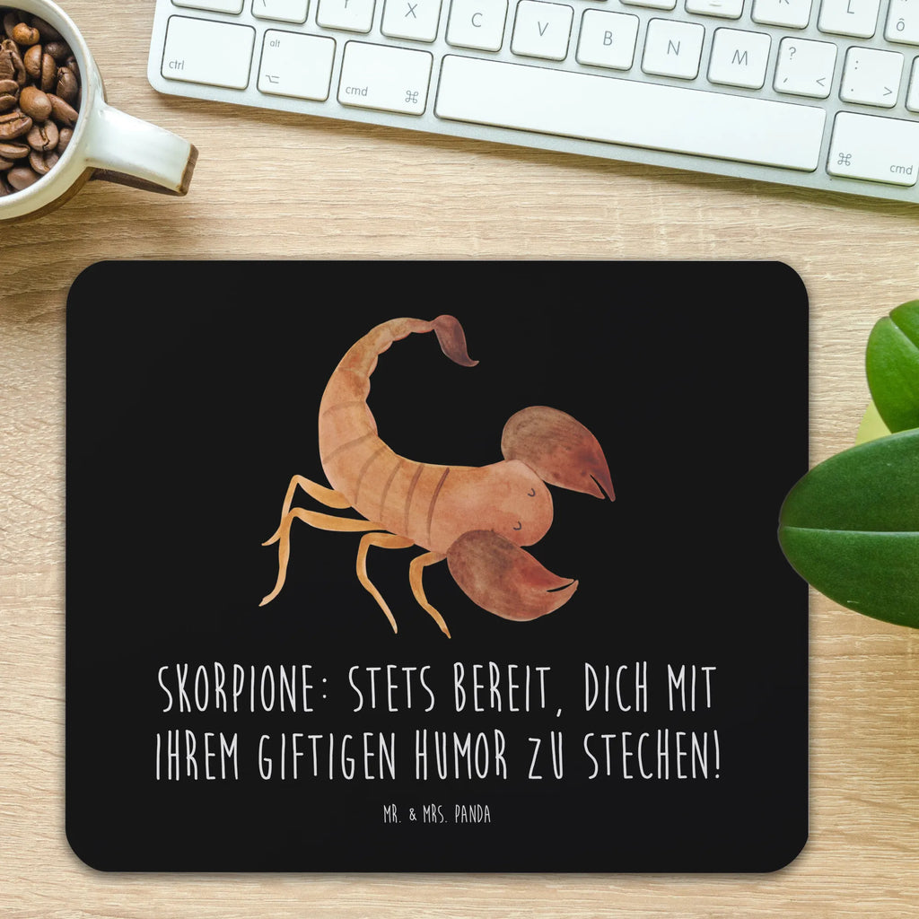 Mauspad Skorpion Humor Mousepad, Computer zubehör, Büroausstattung, PC Zubehör, Arbeitszimmer, Mauspad, Einzigartiges Mauspad, Designer Mauspad, Mausunterlage, Mauspad Büro, Tierkreiszeichen, Sternzeichen, Horoskop, Astrologie, Aszendent