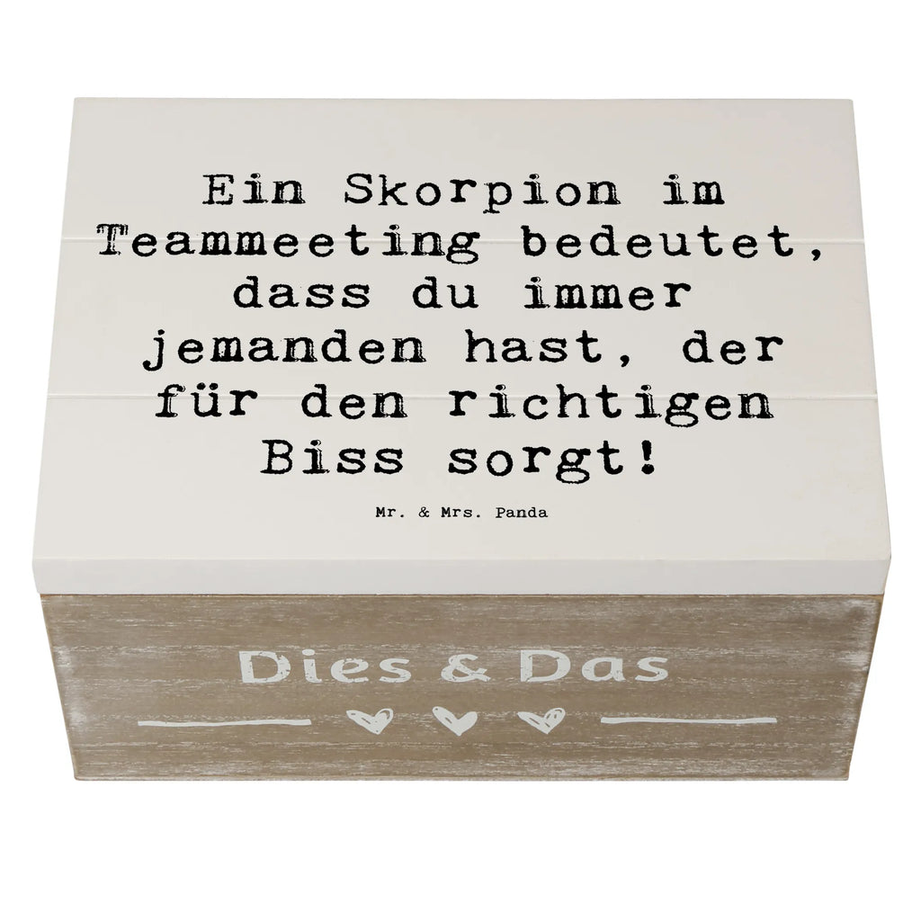 Holzkiste Spruch Skorpion Biss Holzkiste, Kiste, Schatzkiste, Truhe, Schatulle, XXL, Erinnerungsbox, Erinnerungskiste, Dekokiste, Aufbewahrungsbox, Geschenkbox, Geschenkdose, Tierkreiszeichen, Sternzeichen, Horoskop, Astrologie, Aszendent