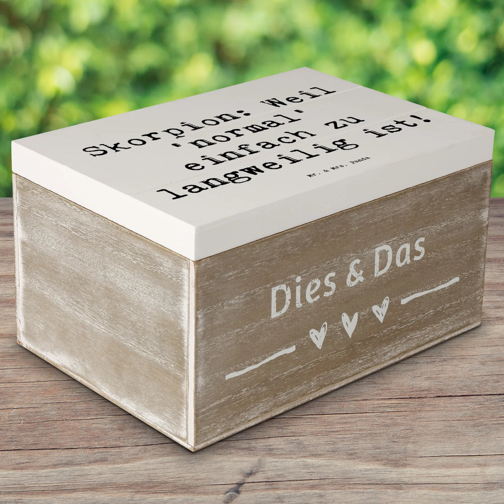 Holzkiste Spruch Skorpion Unikat Holzkiste, Kiste, Schatzkiste, Truhe, Schatulle, XXL, Erinnerungsbox, Erinnerungskiste, Dekokiste, Aufbewahrungsbox, Geschenkbox, Geschenkdose, Tierkreiszeichen, Sternzeichen, Horoskop, Astrologie, Aszendent