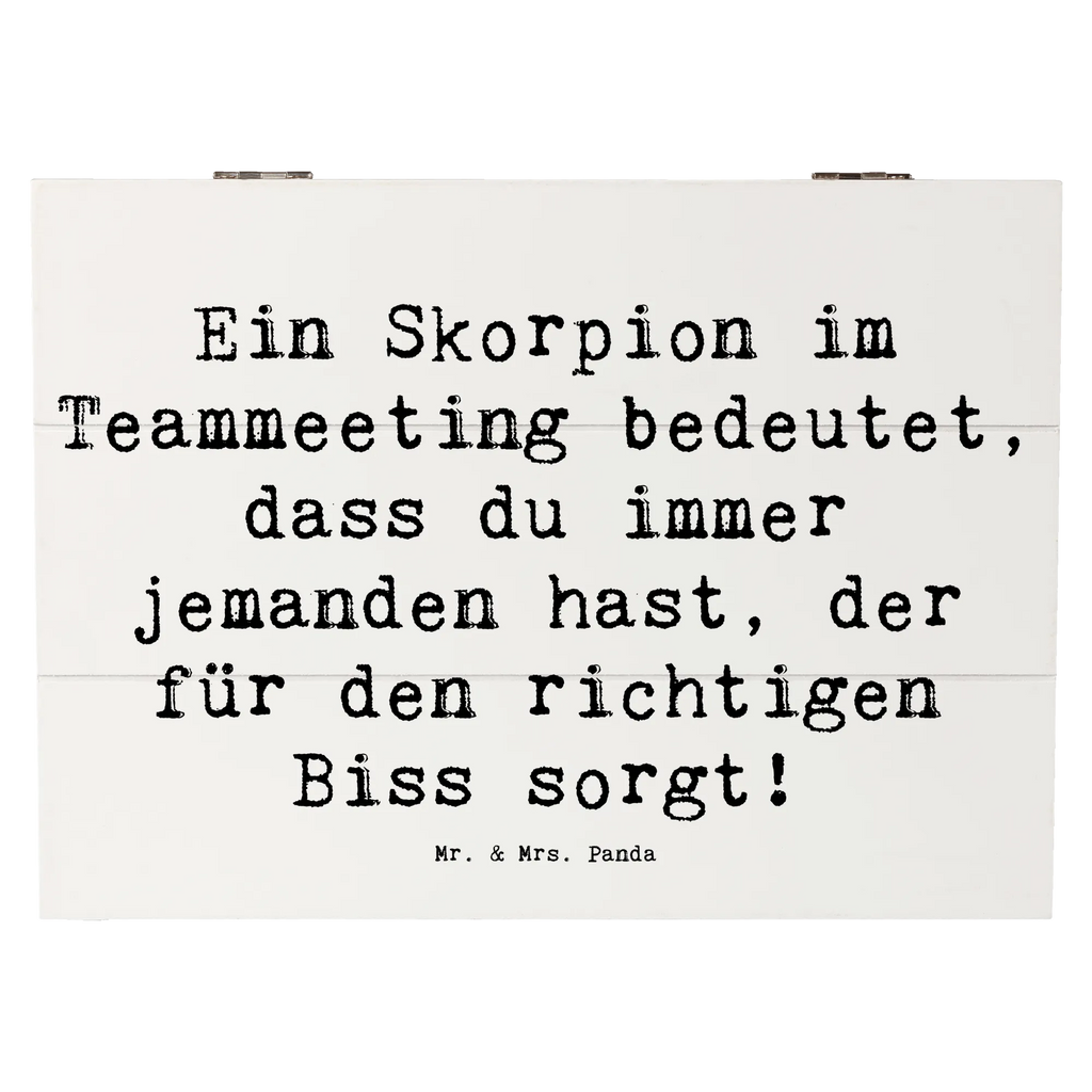 Holzkiste Spruch Skorpion Biss Holzkiste, Kiste, Schatzkiste, Truhe, Schatulle, XXL, Erinnerungsbox, Erinnerungskiste, Dekokiste, Aufbewahrungsbox, Geschenkbox, Geschenkdose, Tierkreiszeichen, Sternzeichen, Horoskop, Astrologie, Aszendent