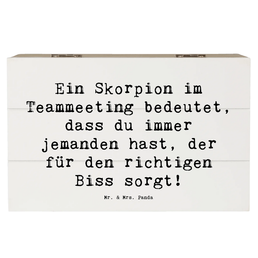 Holzkiste Spruch Skorpion Biss Holzkiste, Kiste, Schatzkiste, Truhe, Schatulle, XXL, Erinnerungsbox, Erinnerungskiste, Dekokiste, Aufbewahrungsbox, Geschenkbox, Geschenkdose, Tierkreiszeichen, Sternzeichen, Horoskop, Astrologie, Aszendent