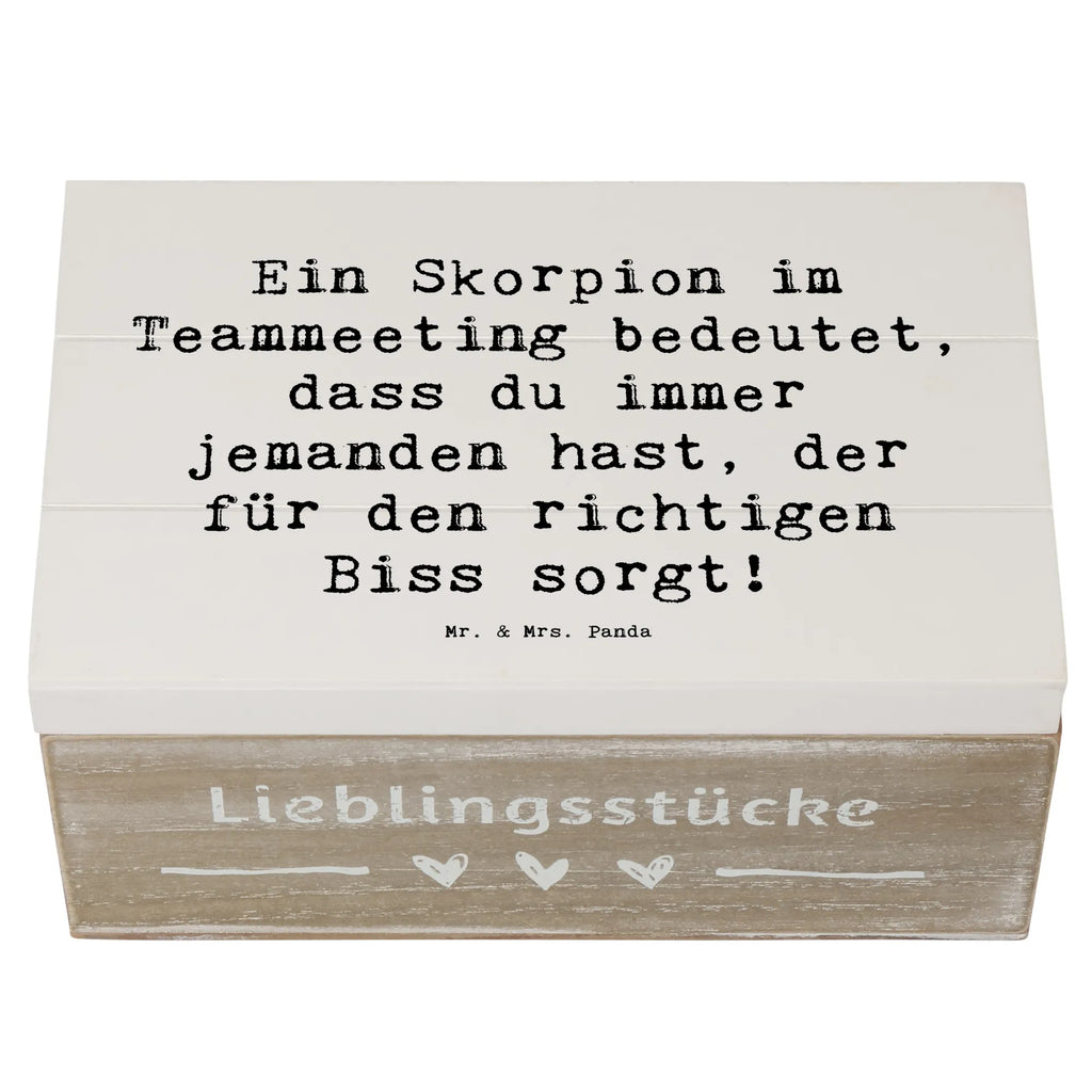 Holzkiste Spruch Skorpion Biss Holzkiste, Kiste, Schatzkiste, Truhe, Schatulle, XXL, Erinnerungsbox, Erinnerungskiste, Dekokiste, Aufbewahrungsbox, Geschenkbox, Geschenkdose, Tierkreiszeichen, Sternzeichen, Horoskop, Astrologie, Aszendent