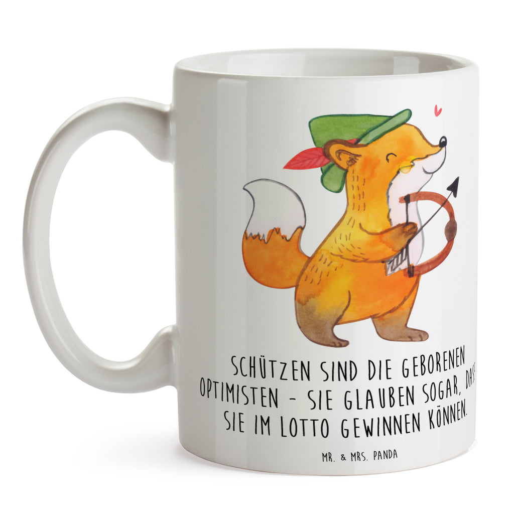 Tasse Schütze Optimist Tasse, Kaffeetasse, Teetasse, Becher, Kaffeebecher, Teebecher, Keramiktasse, Porzellantasse, Büro Tasse, Geschenk Tasse, Tasse Sprüche, Tasse Motive, Kaffeetassen, Tasse bedrucken, Designer Tasse, Cappuccino Tassen, Schöne Teetassen, Tierkreiszeichen, Sternzeichen, Horoskop, Astrologie, Aszendent