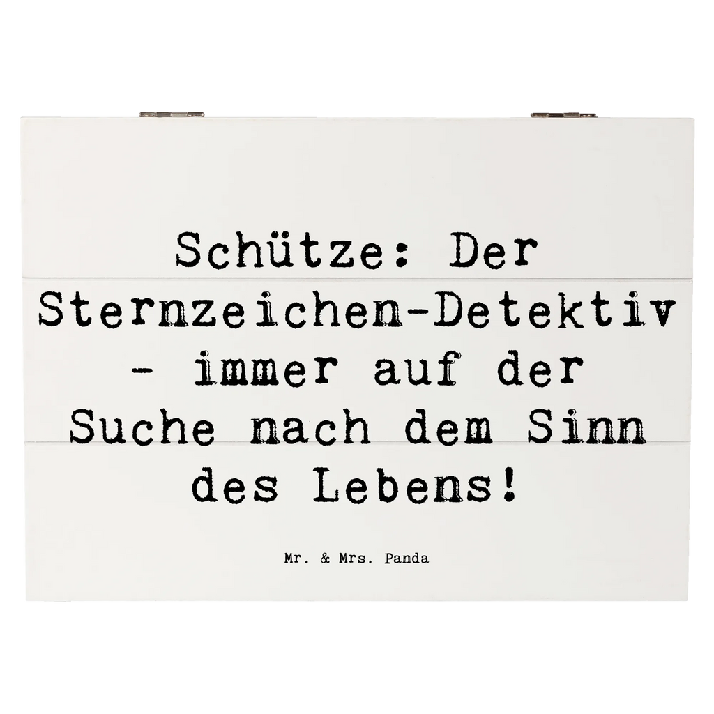 Holzkiste Spruch Schützenblick Holzkiste, Kiste, Schatzkiste, Truhe, Schatulle, XXL, Erinnerungsbox, Erinnerungskiste, Dekokiste, Aufbewahrungsbox, Geschenkbox, Geschenkdose, Tierkreiszeichen, Sternzeichen, Horoskop, Astrologie, Aszendent