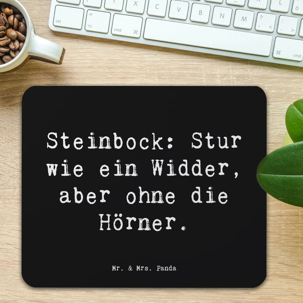 Mauspad Spruch Steinbock Entschlossen Mousepad, Computer zubehör, Büroausstattung, PC Zubehör, Arbeitszimmer, Mauspad, Einzigartiges Mauspad, Designer Mauspad, Mausunterlage, Mauspad Büro, Tierkreiszeichen, Sternzeichen, Horoskop, Astrologie, Aszendent