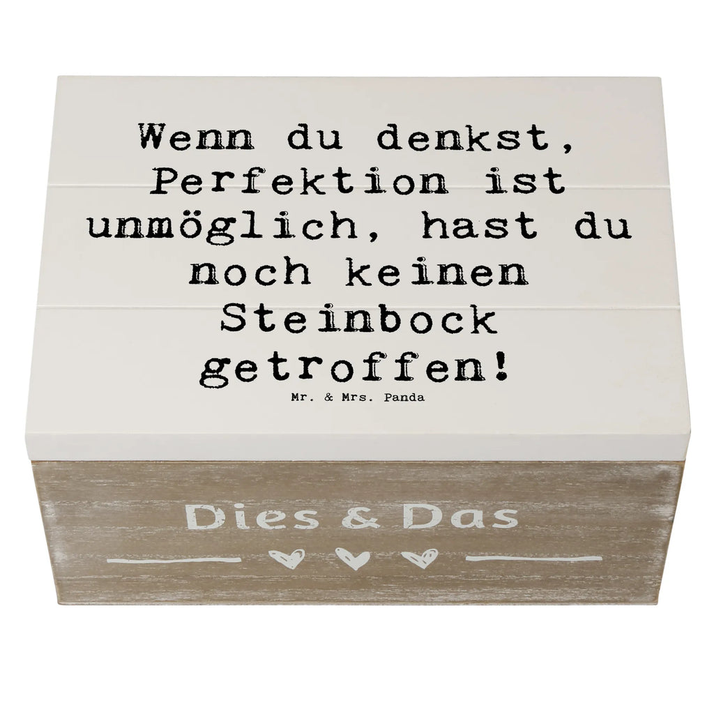 Holzkiste Spruch Steinbock Perfektion Holzkiste, Kiste, Schatzkiste, Truhe, Schatulle, XXL, Erinnerungsbox, Erinnerungskiste, Dekokiste, Aufbewahrungsbox, Geschenkbox, Geschenkdose, Tierkreiszeichen, Sternzeichen, Horoskop, Astrologie, Aszendent