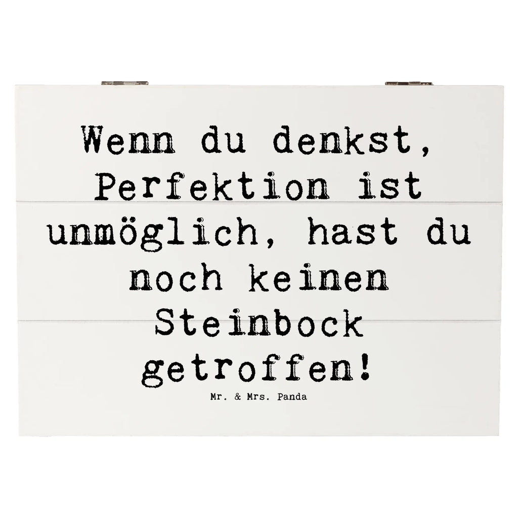 Holzkiste Spruch Steinbock Perfektion Holzkiste, Kiste, Schatzkiste, Truhe, Schatulle, XXL, Erinnerungsbox, Erinnerungskiste, Dekokiste, Aufbewahrungsbox, Geschenkbox, Geschenkdose, Tierkreiszeichen, Sternzeichen, Horoskop, Astrologie, Aszendent