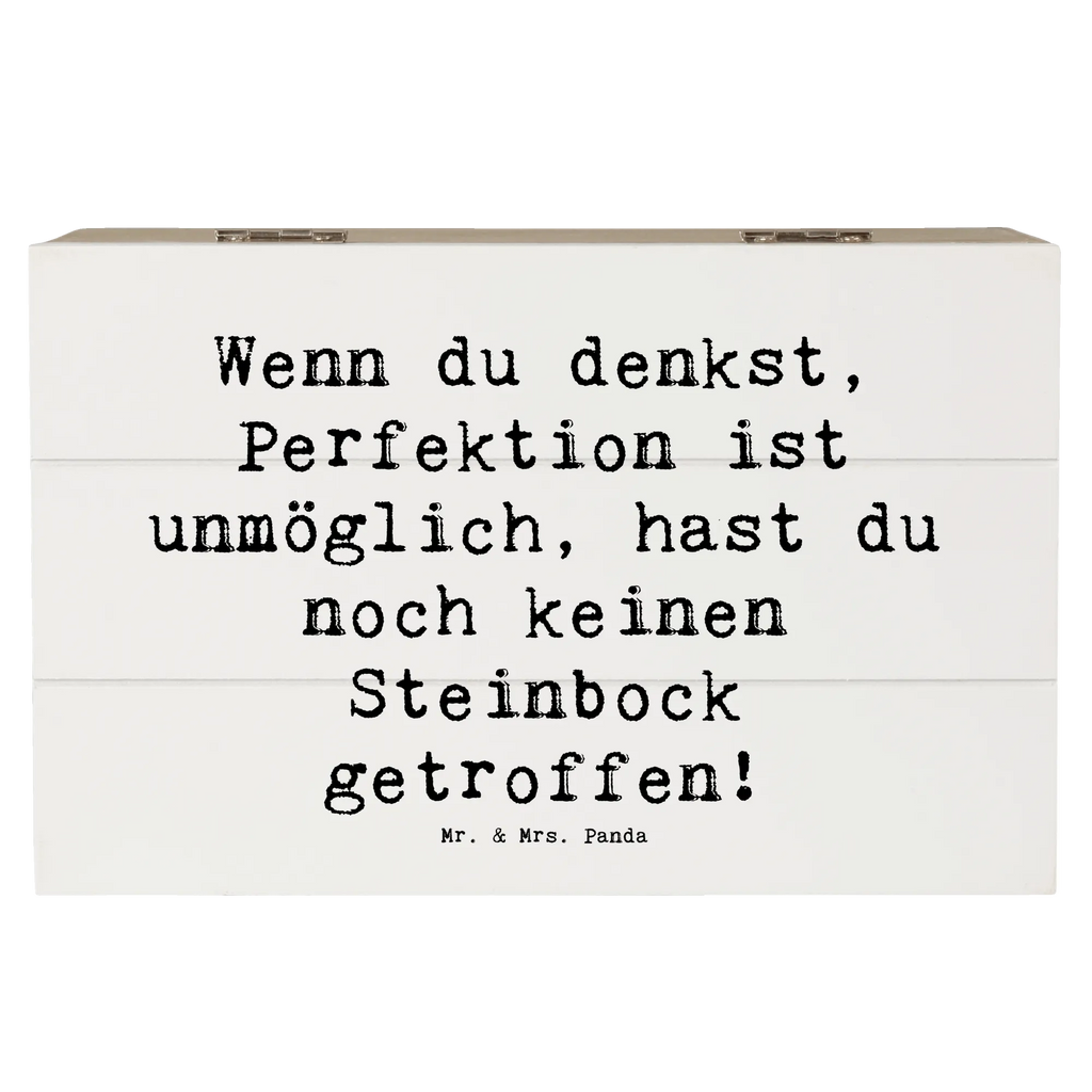 Holzkiste Spruch Steinbock Perfektion Holzkiste, Kiste, Schatzkiste, Truhe, Schatulle, XXL, Erinnerungsbox, Erinnerungskiste, Dekokiste, Aufbewahrungsbox, Geschenkbox, Geschenkdose, Tierkreiszeichen, Sternzeichen, Horoskop, Astrologie, Aszendent