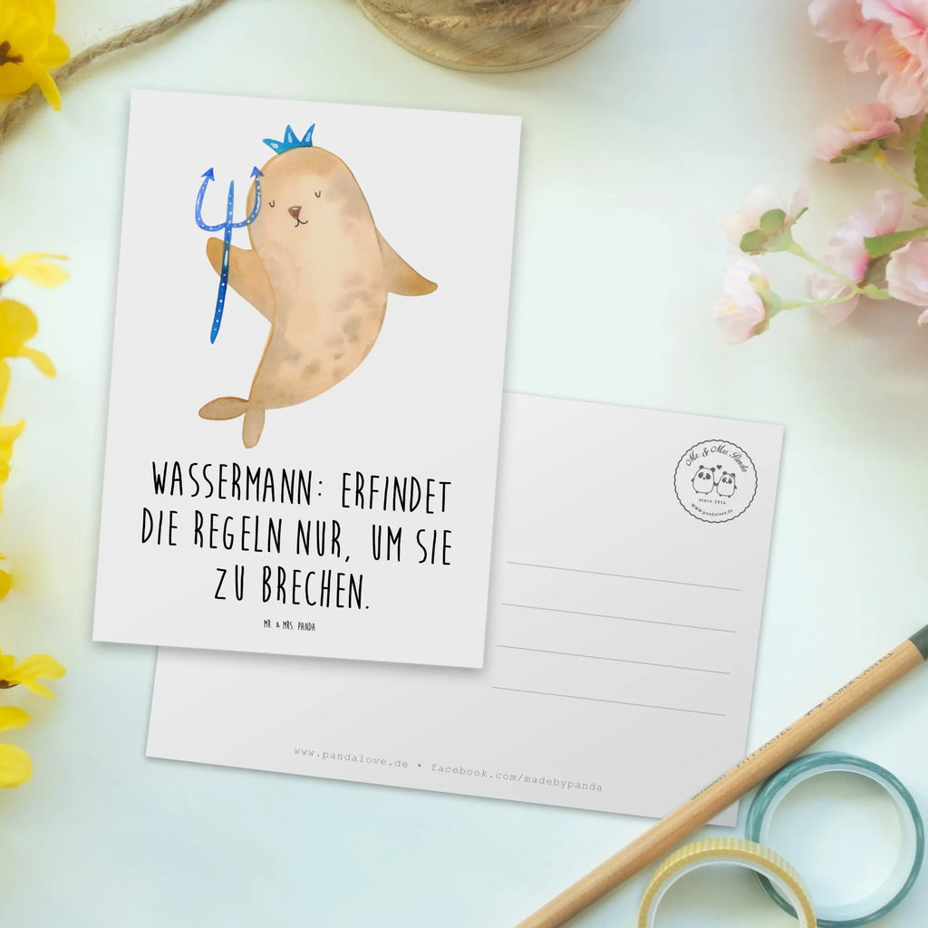 Postkarte Wassermann Freigeist Postkarte, Karte, Geschenkkarte, Grußkarte, Einladung, Ansichtskarte, Geburtstagskarte, Einladungskarte, Dankeskarte, Ansichtskarten, Einladung Geburtstag, Einladungskarten Geburtstag, Tierkreiszeichen, Sternzeichen, Horoskop, Astrologie, Aszendent