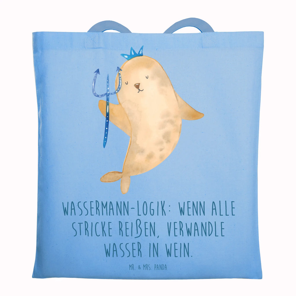 Tragetasche Wassermann Logik Beuteltasche, Beutel, Einkaufstasche, Jutebeutel, Stoffbeutel, Tasche, Shopper, Umhängetasche, Strandtasche, Schultertasche, Stofftasche, Tragetasche, Badetasche, Jutetasche, Einkaufstüte, Laptoptasche, Tierkreiszeichen, Sternzeichen, Horoskop, Astrologie, Aszendent