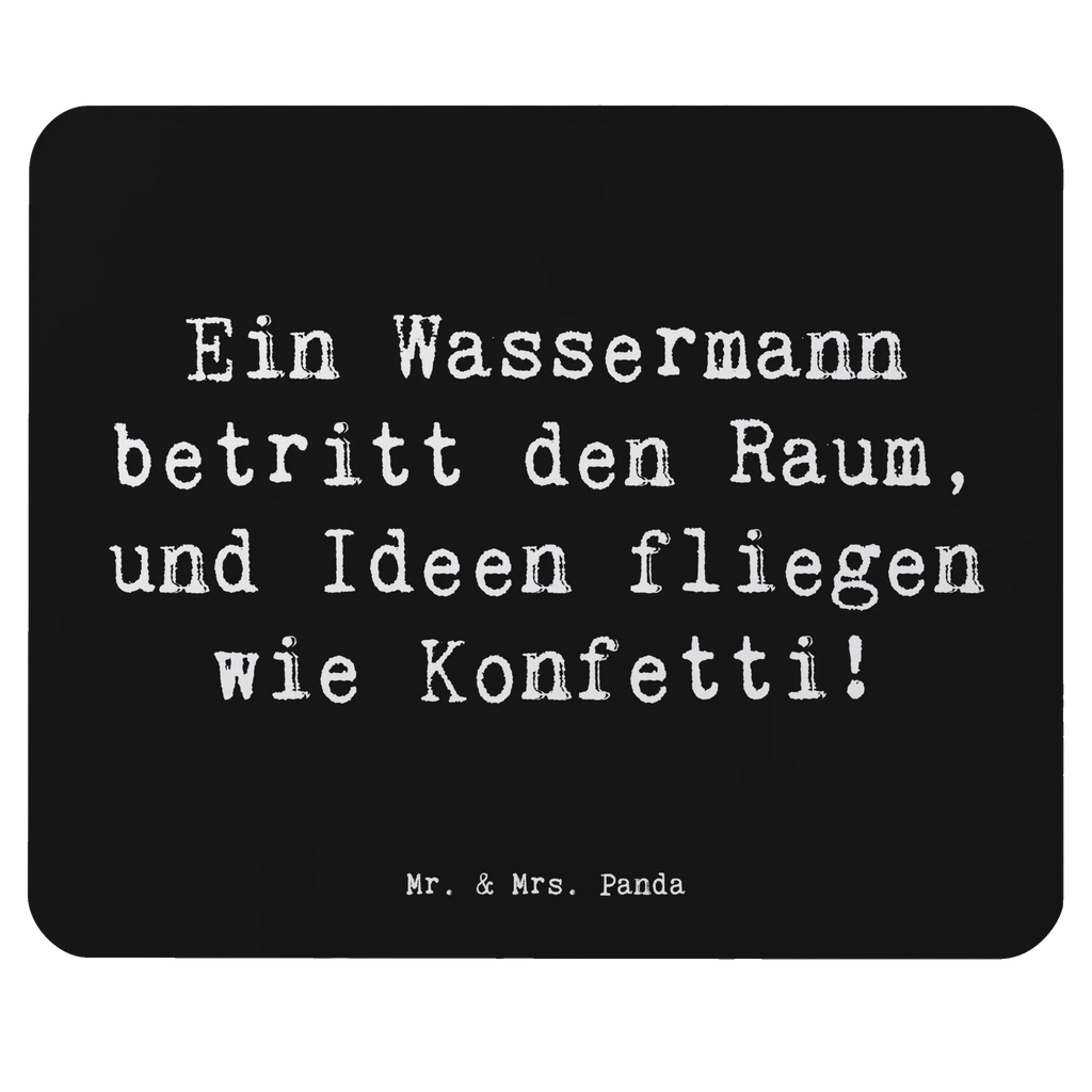 Mauspad Spruch Wassermann Ideenflug Mousepad, Computer zubehör, Büroausstattung, PC Zubehör, Arbeitszimmer, Mauspad, Einzigartiges Mauspad, Designer Mauspad, Mausunterlage, Mauspad Büro, Tierkreiszeichen, Sternzeichen, Horoskop, Astrologie, Aszendent